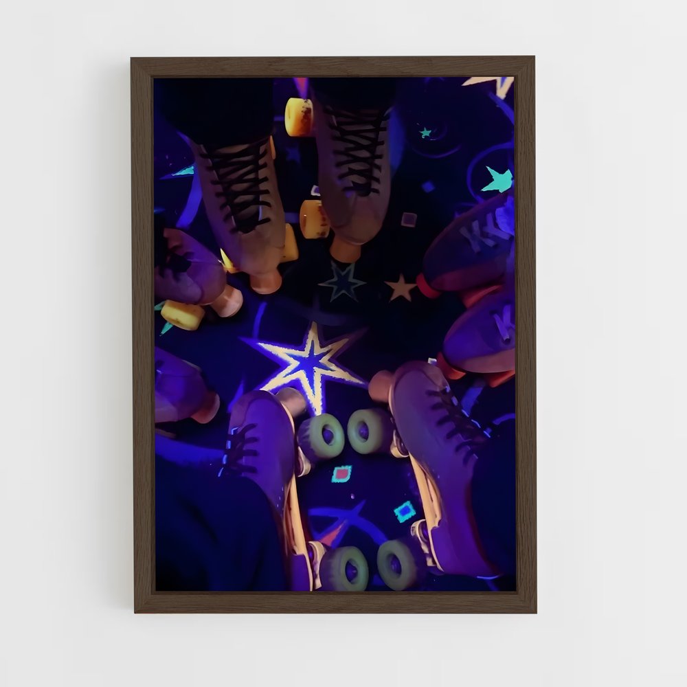 Poster Étoiles en Roller (vue 5)